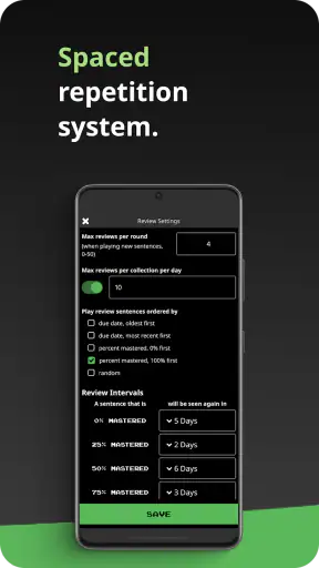Clozemaster: Språkinlärning screenshot