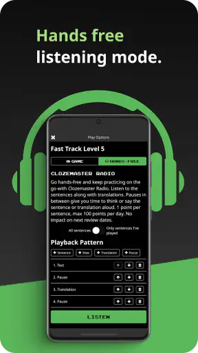 Clozemaster: Språkinlärning screenshot