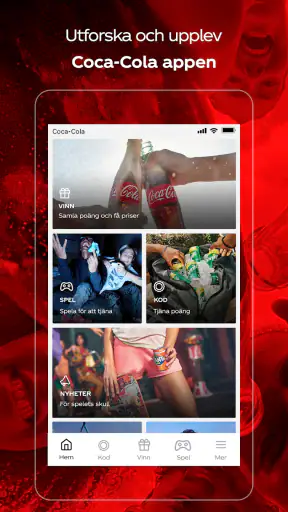 Coca-Cola: Spela & Vinn Priser screenshot