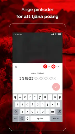 Coca-Cola: Spela & Vinn Priser screenshot