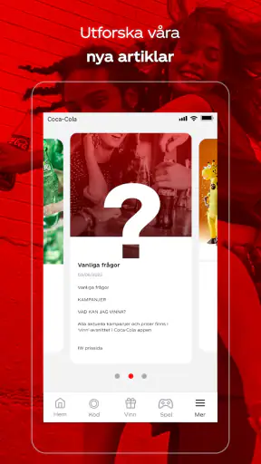 Coca-Cola: Spela & Vinn Priser screenshot