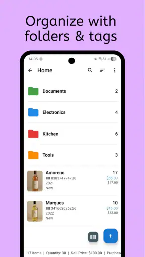 Collection & Inventory Tracker screenshot