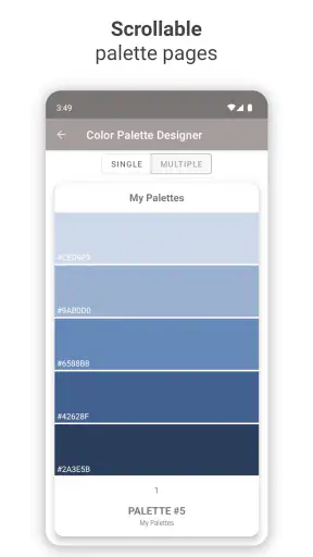 Color Palette Designer screenshot