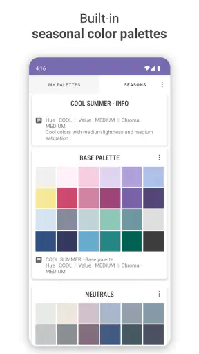 Color Palette Designer screenshot