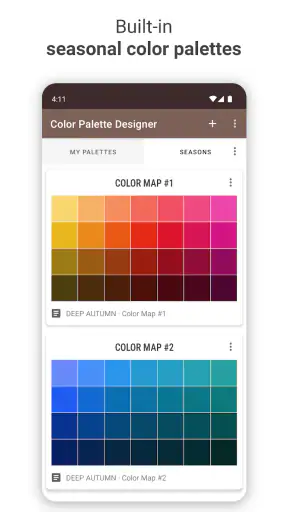 Color Palette Designer screenshot