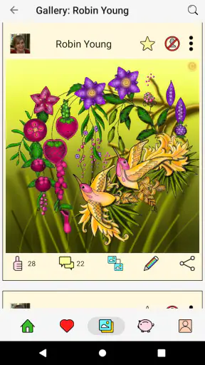 Coloring screenshot