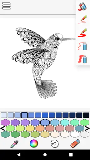 Coloring screenshot