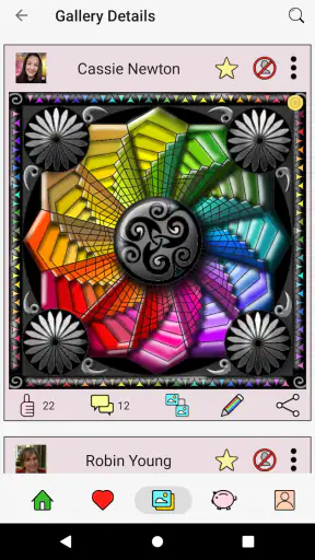 Coloring screenshot