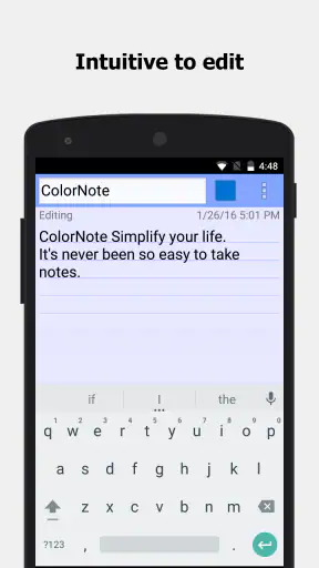 ColorNote Anteckningar Notepad screenshot
