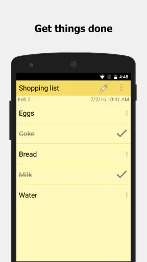 ColorNote Anteckningar Notepad screenshot