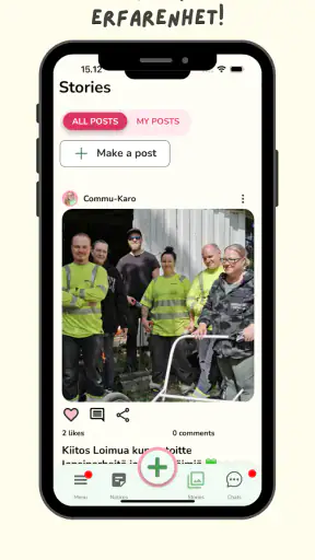 Commu screenshot