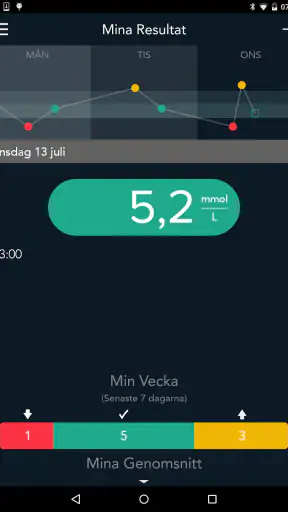 CONTOUR DIABETES app (SE) screenshot