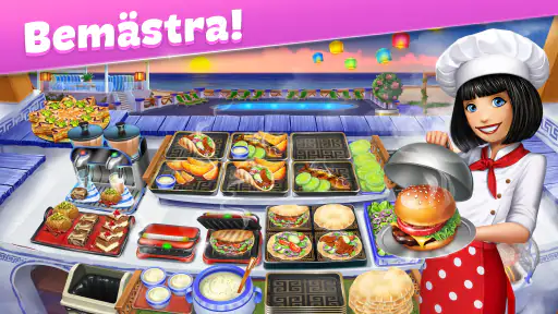 Cooking Fever: Restaurang Spel screenshot