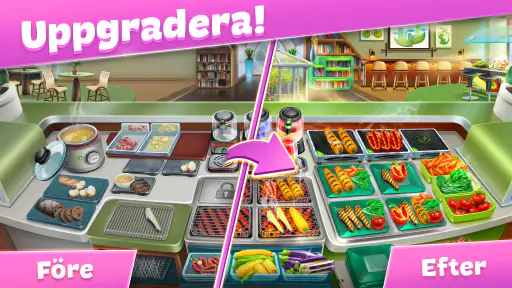 Cooking Fever: Restaurang Spel screenshot