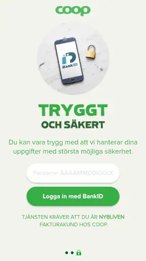 Coop på faktura screenshot