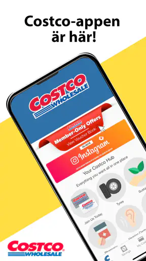 Costco Wholesale Sweden screenshot