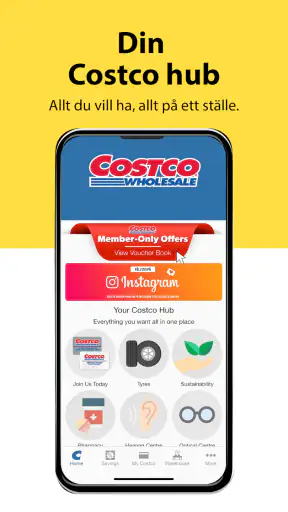 Costco Wholesale Sweden screenshot