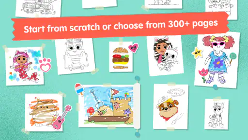 Crayon Club: Color PAW Patrol screenshot
