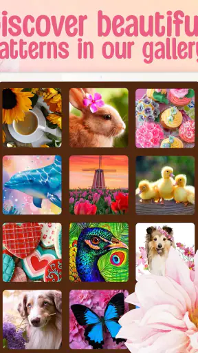 Cross-Stitch: Coloring Book screenshot