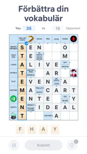 Crossword Master - Korsord screenshot