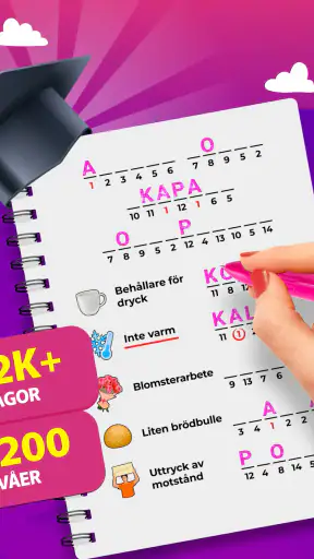 Crostic - Ordspel och Korsord screenshot