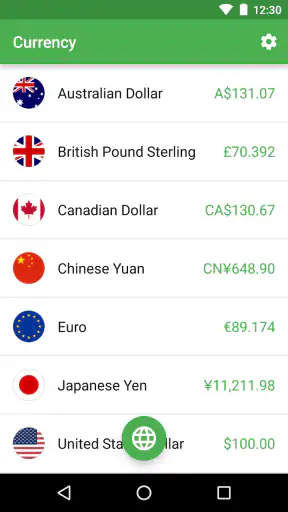 Currency screenshot