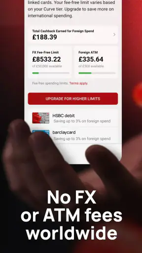 Curve: Allt-i-ett-Wallet screenshot