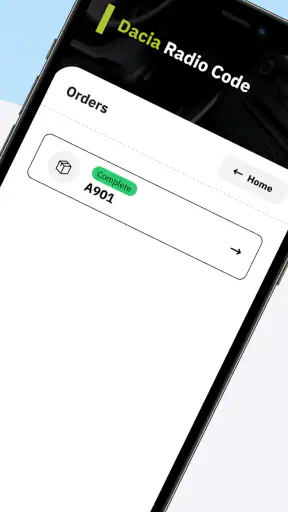 Dacia Radio Code Generator screenshot