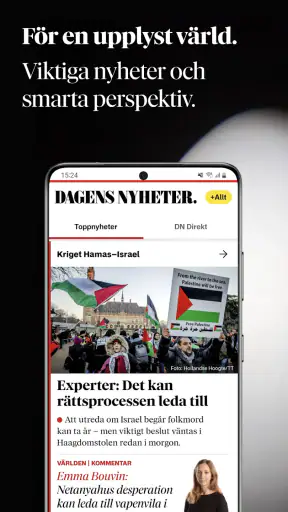 Dagens Nyheter screenshot