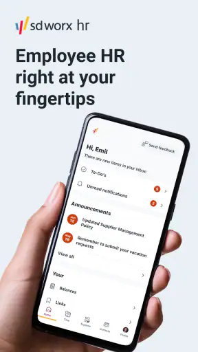 Daily by SD Worx screenshot