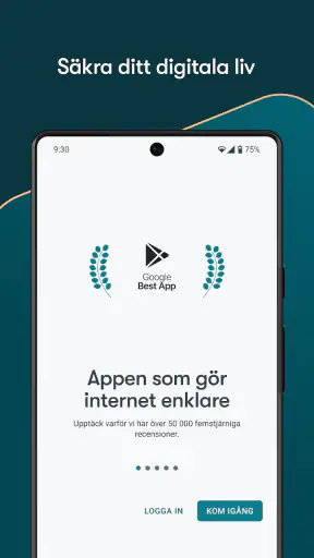 Dashlanes lösenordshanterare screenshot