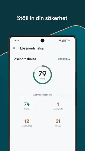 Dashlanes lösenordshanterare screenshot