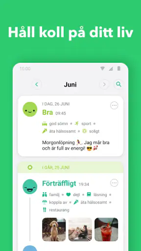 Daylio Dagbok, Journal & Humör screenshot