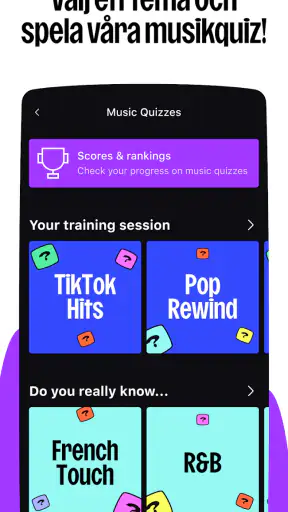 Deezer: musik och poddar screenshot
