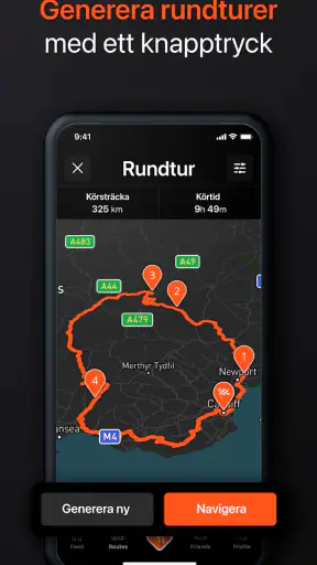 Detecht - Motorcykelapp & GPS screenshot