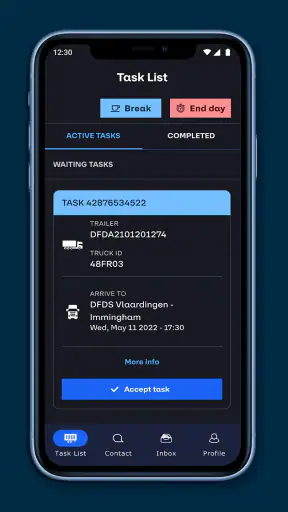 DFDS - Logistics Driver screenshot