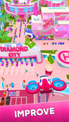 Diamond City: Idle Tycoon screenshot