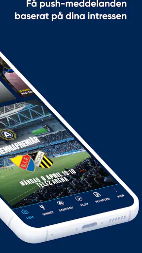 DIF Fotboll Live screenshot