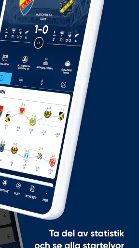 DIF Fotboll Live screenshot