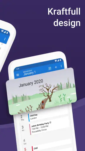 DigiCal Kalender screenshot