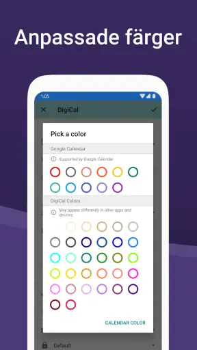 DigiCal Kalender screenshot