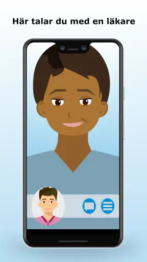 Digital mottagning screenshot
