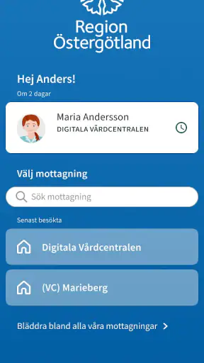 Din Vård Region Östergötland screenshot