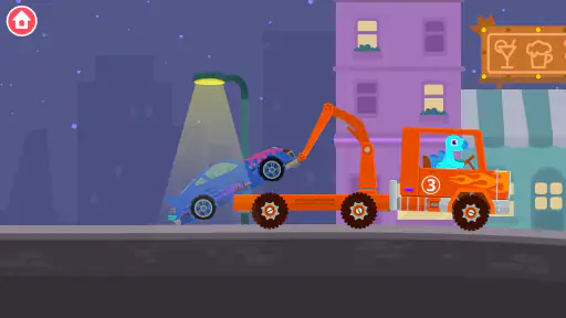 Dinosaurie Räddningstruck Spel screenshot
