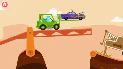Dinosaurie Räddningstruck Spel screenshot