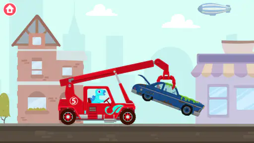 Dinosaurie Räddningstruck Spel screenshot