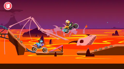 Dirt Bike-spel för barn screenshot