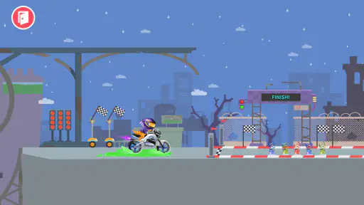 Dirt Bike-spel för barn screenshot