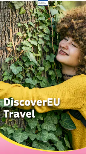 DiscoverEU Travel App screenshot