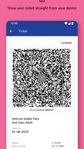 DiscoverEU Travel App screenshot